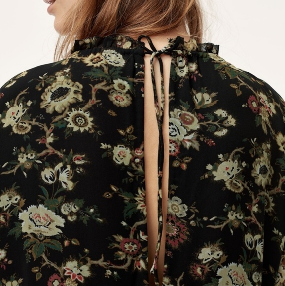 Aritzia Wilfred Lamere Floral Prairie Dress - Picture 2 of 9